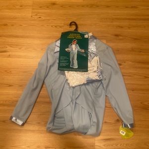 Adult Prom King costume with elastic waist band pants